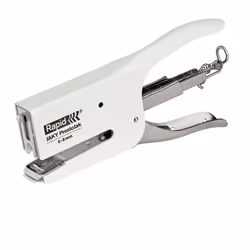 Rapid 10504904, 50 fogli, Bianco, Punto standard, Jaky 6 - 8, Metallo, 5,6 cm