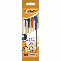 BIC 8308621, Penna a sfera, 4 pz, Medio