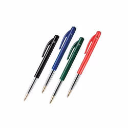 BIC M10 Clic, Rosso, 50 pz, Medio