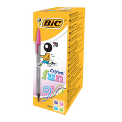BIC Cristal Fun Rosa Penna a sfera 20 pz