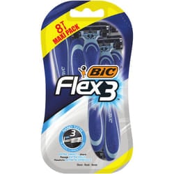 BIC Flex 3 Rasoio dritto Blu