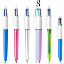 BIC 945793 penna a sfera Penna a sfera retrattile a clip Medio 6 pz