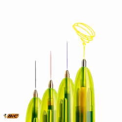 BIC 945793 penna a sfera Penna a sfera retrattile a clip Medio 6 pz - Vista aggiuntiva 4
