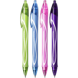 BIC 964826 penna gel Penna in gel retrattile Vivido Blu 12 pz
