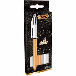 BIC 992580, Penna a sfera retrattile a clip, Ricaricabile, 3 pz, Medio