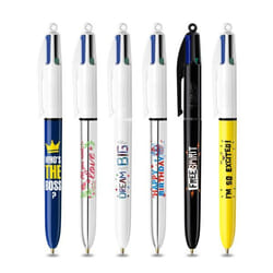 BIC 992607 penna a sfera Penna a sfera retrattile a clip 6 pz