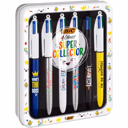 BIC 992607 penna a sfera Penna a sfera retrattile a clip 6 pz
