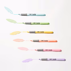 BIC 992733 evidenziatore 15 pz Blu, Verde, Arancione, Rosa, Viola, Giallo