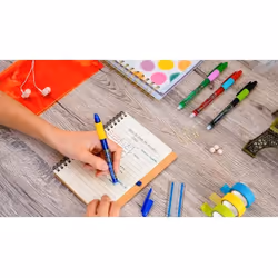 BIC Illusion Blu Penna a sfera Medio 12 pz