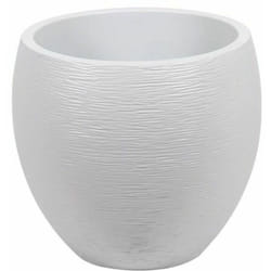 Uovo in vaso white PM - diametro 50 x 45 cm 46L - Eda plastica