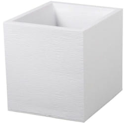 EDA PLASTIQUE Box de square flower box Graphit Up -- 21 L - 29,5 x 29,5 x 29,5 x 29,5 cm - Grigio antracite