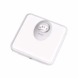 Terraillon T61, Bilancia pesapersone meccanica, 120 kg, 1 kg, Bianco, kg, Quadrato