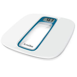 Terraillon Window Vocal Ovale Blu, Bianco Bilancia pesapersone elettronica