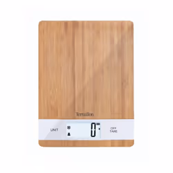 Terraillon Bamboo USB Superficie piana Rettangolo Bilancia da cucina elettronica