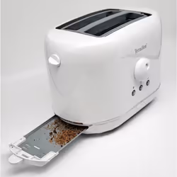 Terraillon Diamant 6 2 fetta/e 870 W Bianco - Vista aggiuntiva 5