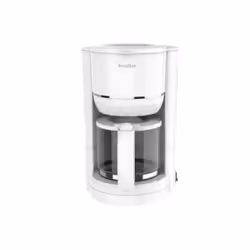 Terraillon Diamant, Macchina da caffè con filtro, Caffè macinato, 980 W, Bianco
