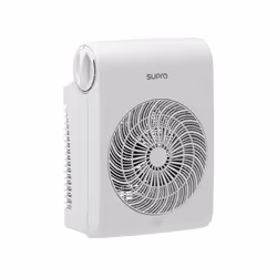 Supra SB 20, Riscaldatore ambiente elettrico con ventilatore, IPX1, Interno, Pavimento, Bianco, Manopola