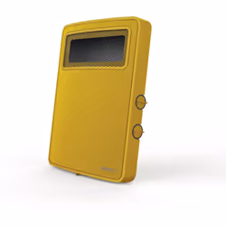Termoventilatore multifunzione Supra ETNO GIALLO per tutta la casa. Il design ultrapiatto di Etno gli consente di scivolare d ...
