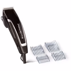 Rowenta TN1603 Driver, Tagliacapelli, Lame in acciaio Inox, Lame progettate per durare 15 anni, 4 pettini fissi, 15 impostazioni da 1 a 12 mm, Nero - Vista aggiuntiva 5