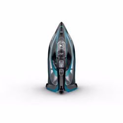 Tefal Ultimate Pure FV9844 Ferro da stiro a secco e a vapore Piastra Durilium Autoclean 3200 W Nero, Blu - Vista aggiuntiva 6