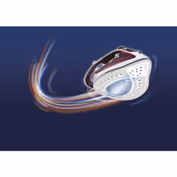Tefal EasyGliss Plus FV5714 ferro da stiro Ferro da stiro a secco e a vapore Durilium 2400 W Bordeaux, Bianco - Vista aggiuntiva 5
