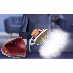 Tefal GV9220 ferro da stiro a caldaia 2600 W Durilium AirGlide Autoclean soleplate Borgogna, Bianco - Vista aggiuntiva 4