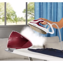 Tefal GV9220 ferro da stiro a caldaia 2600 W Durilium AirGlide Autoclean soleplate Borgogna, Bianco - Vista aggiuntiva 7