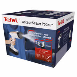 Tefal DT3030 Vapore per indumenti portatile 0,12 L 1300 W Nero, Rose Gold, Bianco - Vista aggiuntiva 8