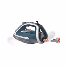 Tefal Ultragliss Anti-Calc Plus FV6842 Ferro a vapore 2800 W Blu, Argento