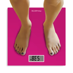 Rowenta Premiss BS1403 Quadrato Rosa Bilancia pesapersone elettronica - Vista aggiuntiva 4