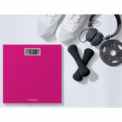 Rowenta Premiss BS1403 Quadrato Rosa Bilancia pesapersone elettronica - Vista aggiuntiva 5