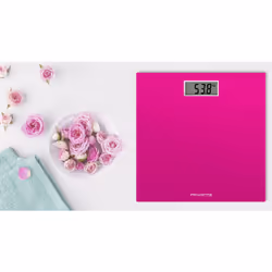 Rowenta Premiss BS1403 Quadrato Rosa Bilancia pesapersone elettronica - Vista aggiuntiva 6