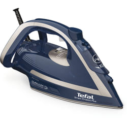 Tefal Smart Protect Plus FV6872 Ferro da stiro a secco e a vapore Piastra Durilium Airglide 2800 W Blu