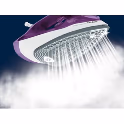 Tefal FV2836 Ferro da stiro a secco e a vapore Piastra in Ceramica 2400 W Viola, Bianco - Vista aggiuntiva 5
