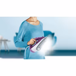 Tefal FV2836 Ferro da stiro a secco e a vapore Piastra in Ceramica 2400 W Viola, Bianco - Vista aggiuntiva 6