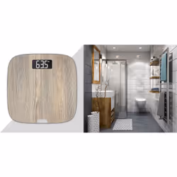 Rowenta BS1600 bilance pesapersone Quadrato Legno Bilancia pesapersone elettronica - Vista aggiuntiva 4