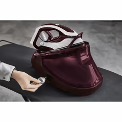 Tefal Pro Express Vision GV9810 3000 W 1,1 L Durilium AirGlide Autoclean soleplate Rosso, Bianco - Vista aggiuntiva 7