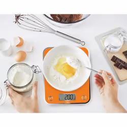 Moulinex BN5001 Optiss Arancione Superficie piana Rettangolo Bilancia da cucina elettronica - Vista aggiuntiva 4