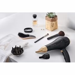 Rowenta CV7846F0 asciuga capelli 2200 W Nero, Oro - Vista aggiuntiva 3