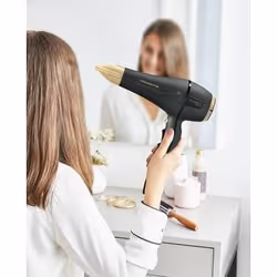 Rowenta CV7846F0 asciuga capelli 2200 W Nero, Oro - Vista aggiuntiva 4