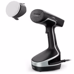 Calor DT8270C0, Vapore per indumenti portatile, 0,2 L, 0,4 min, Nero, Argento, Pulsanti, 30 g/min