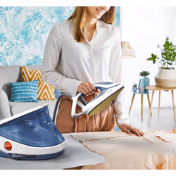 Tefal Pro Express Ultimate II GV9710 1,2 L Durilium Airglide Autoclean Ultra Thin soleplate Blu, Bianco - Vista aggiuntiva 4