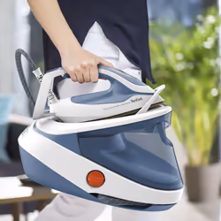 Tefal Pro Express Ultimate II GV9710 1,2 L Durilium Airglide Autoclean Ultra Thin soleplate Blu, Bianco - Vista aggiuntiva 5