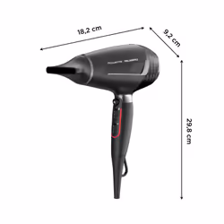 Rowenta K/Pro Stylist CV887L asciuga capelli 2200 W Nero - Vista aggiuntiva 8