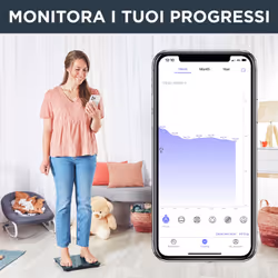 Rowenta BR9620 bilance pesapersone Quadrato Grigio Bilancia pesapersone elettronica - Vista aggiuntiva 4