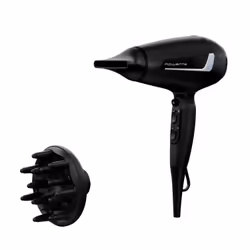 Rowenta Pro Expert CV8820, Tormalina, AC, Nero, Metallico, Gancio per appendere, 1,8 m, Cina