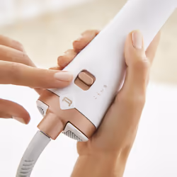 Rowenta Brush Activ Ultimate Care CF9720 Spazzola ad aria calda Caldo Rame, Bianco 2 m - Vista aggiuntiva 7
