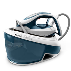 Tefal Express Power SV8111 1,8 L Durilium AirGlide Autoclean soleplate Blu, Bianco