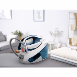 Tefal Express Power SV8111 1,8 L Durilium AirGlide Autoclean soleplate Blu, Bianco