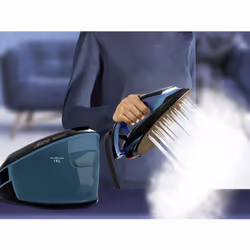 Tefal Express Vision SV8151 2800 W 1,8 L Durilium AirGlide Autoclean soleplate Blu, Nero - Vista aggiuntiva 8